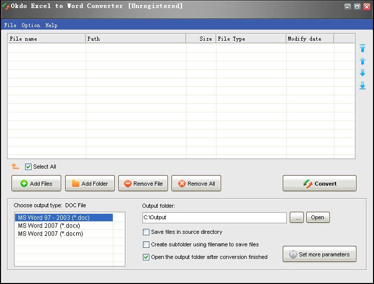 Okdo Excel to Word Converter,Okdo Excel to Word Converter下载